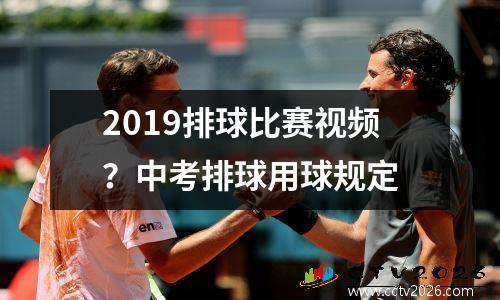 2019排球比赛视频？中考排球用球规定