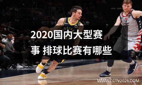 2020国内大型赛事 排球比赛有哪些