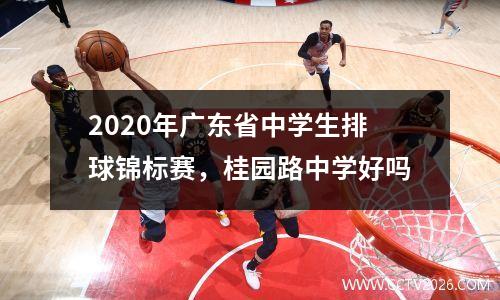 2020年广东省中学生排球锦标赛，桂园路中学好吗