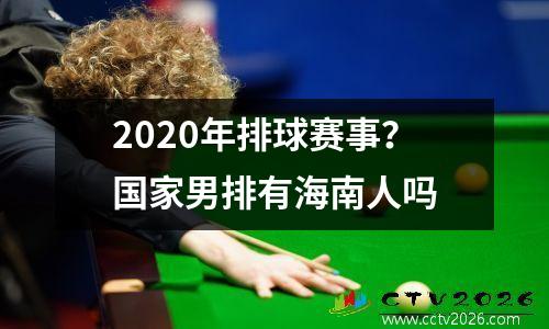 2020年排球赛事？国家男排有海南人吗