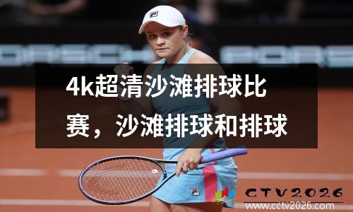4k超清沙滩排球比赛，沙滩排球和排球