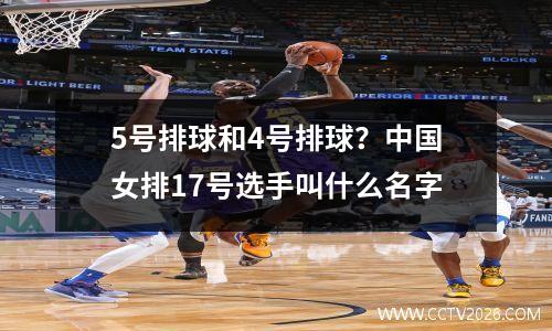 5号排球和4号排球？中国女排17号选手叫什么名字
