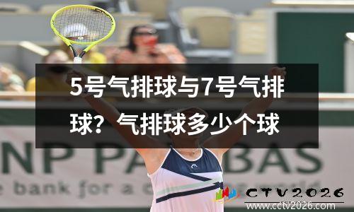 5号气排球与7号气排球？气排球多少个球