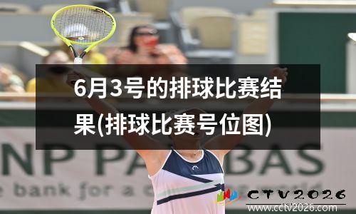 6月3号的排球比赛结果(排球比赛号位图)