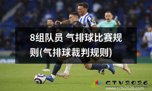 8组队员 气排球比赛规则(气排球裁判规则)