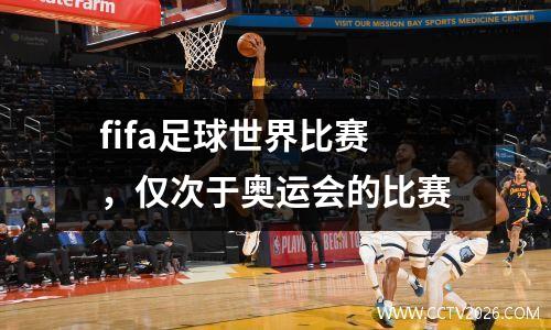 fifa足球世界比赛，仅次于奥运会的比赛