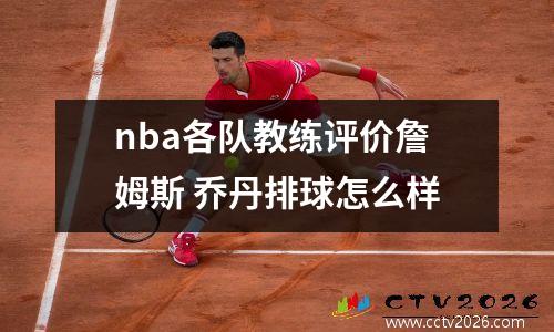 nba各队教练评价詹姆斯 乔丹排球怎么样