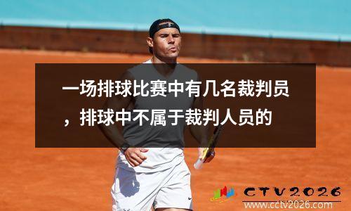 一场排球比赛中有几名裁判员，排球中不属于裁判人员的