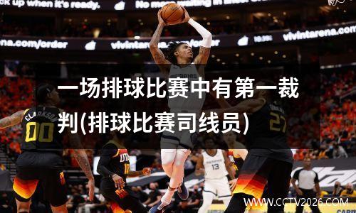 一场排球比赛中有第一裁判(排球比赛司线员)