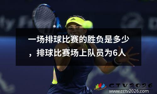 一场排球比赛的胜负是多少，排球比赛场上队员为6人