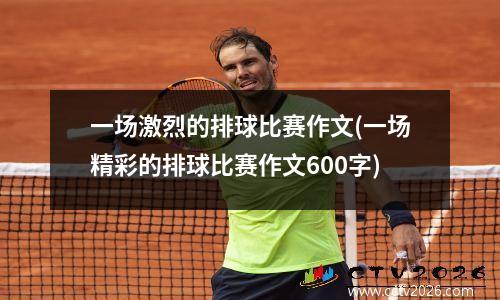 一场激烈的排球比赛作文(一场精彩的排球比赛作文600字)