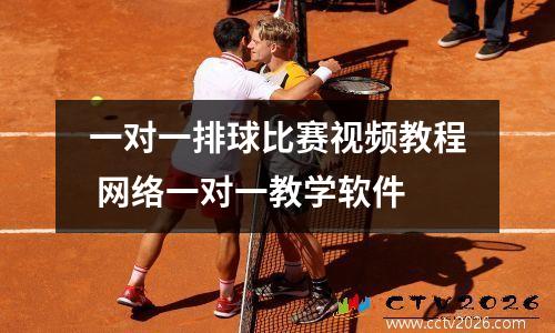 一对一排球比赛视频教程 网络一对一教学软件