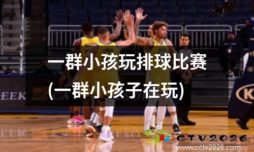 一群小孩玩排球比赛(一群小孩子在玩)