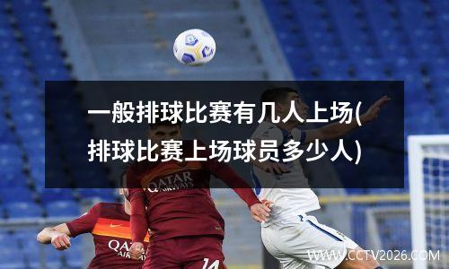 一般排球比赛有几人上场(排球比赛上场球员多少人)