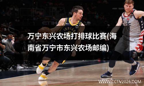 万宁东兴农场打排球比赛(海南省万宁市东兴农场邮编)
