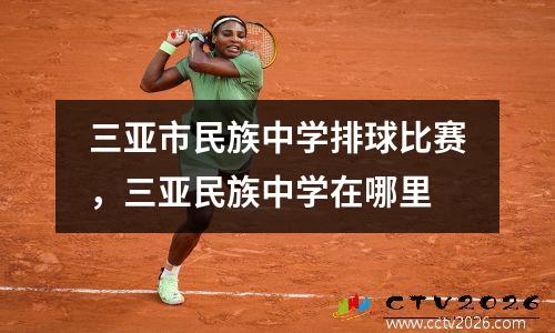 三亚市民族中学排球比赛，三亚民族中学在哪里