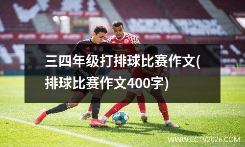 三四年级打排球比赛作文(排球比赛作文400字)