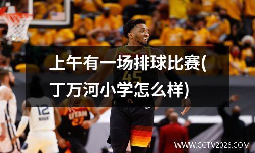 上午有一场排球比赛(丁万河小学怎么样)