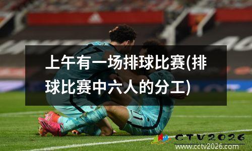 上午有一场排球比赛(排球比赛中六人的分工)