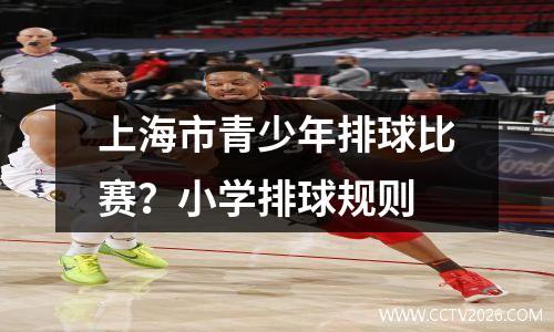 上海市青少年排球比赛？小学排球规则