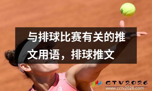 与排球比赛有关的推文用语，排球推文