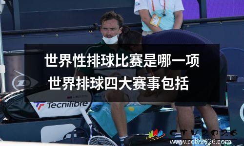 世界性排球比赛是哪一项 世界排球四大赛事包括