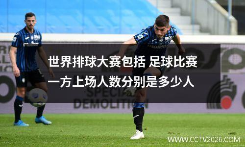 世界排球大赛包括 足球比赛一方上场人数分别是多少人