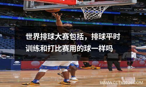 世界排球大赛包括，排球平时训练和打比赛用的球一样吗