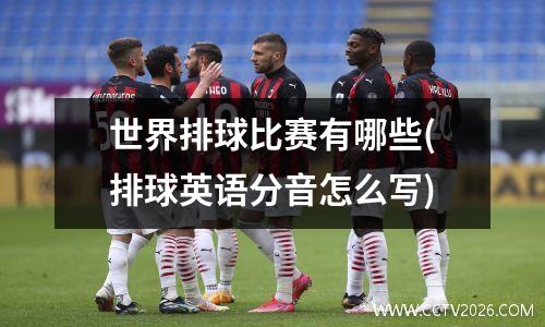 世界排球比赛有哪些(排球英语分音怎么写)