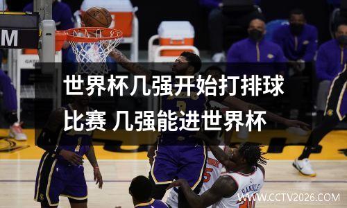 世界杯几强开始打排球比赛 几强能进世界杯