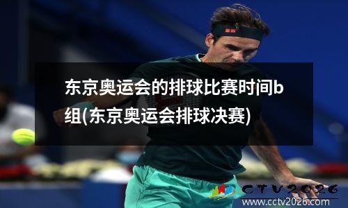 东京奥运会的排球比赛时间b组(东京奥运会排球决赛)
