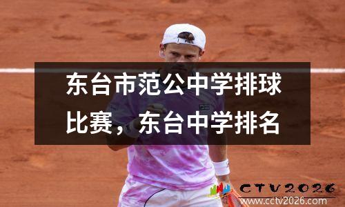 东台市范公中学排球比赛，东台中学排名