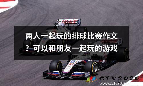 两人一起玩的排球比赛作文？可以和朋友一起玩的游戏