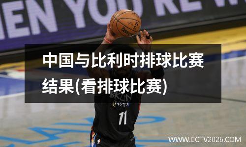 中国与比利时排球比赛结果(看排球比赛)