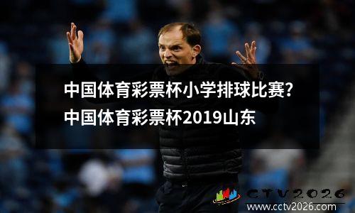 中国体育彩票杯小学排球比赛？中国体育彩票杯2019山东