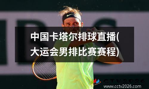 中国卡塔尔排球直播(大运会男排比赛赛程)