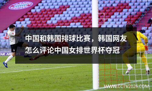 中国和韩国排球比赛，韩国网友怎么评论中国女排世界杯夺冠