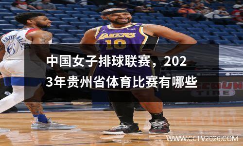 中国女子排球联赛，2023年贵州省体育比赛有哪些