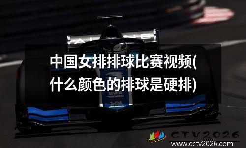 中国女排排球比赛视频(什么颜色的排球是硬排)