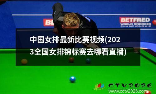 中国女排最新比赛视频(2023全国女排锦标赛去哪看直播)