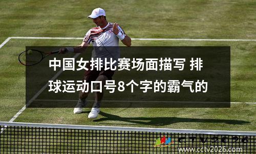中国女排比赛场面描写 排球运动口号8个字的霸气的