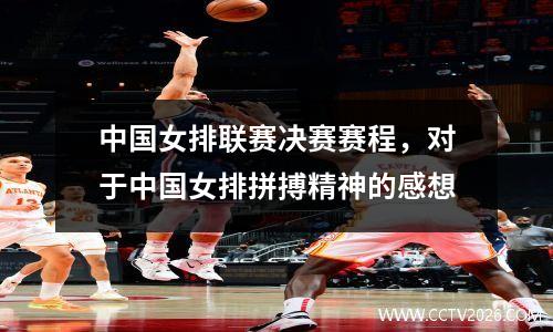 中国女排联赛决赛赛程，对于中国女排拼搏精神的感想