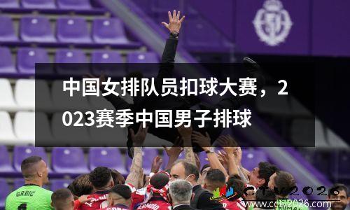 中国女排队员扣球大赛，2023赛季中国男子排球