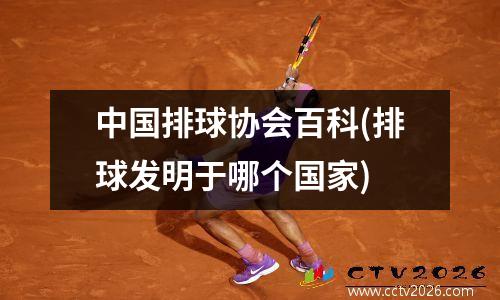 中国排球协会百科(排球发明于哪个国家)