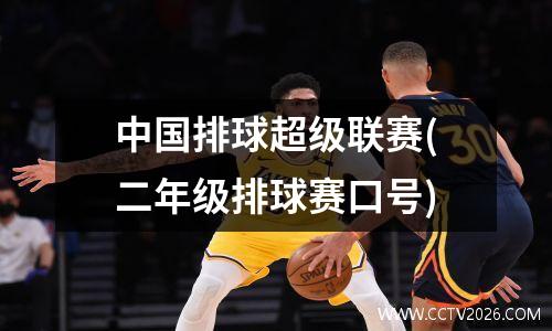中国排球超级联赛(二年级排球赛口号)