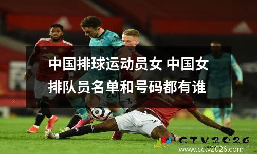 中国排球运动员女 中国女排队员名单和号码都有谁