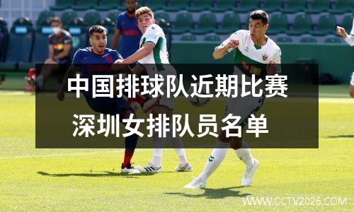 中国排球队近期比赛 深圳女排队员名单
