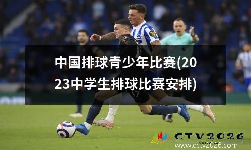 中国排球青少年比赛(2023中学生排球比赛安排)