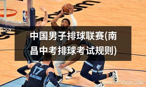 中国男子排球联赛(南昌中考排球考试规则)