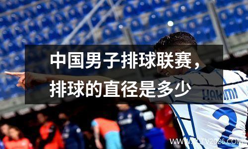 中国男子排球联赛，排球的直径是多少